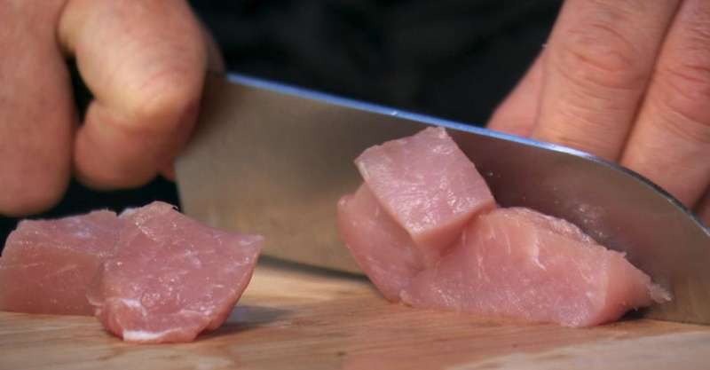 Гуляш из свинины с картофелем и шампиньонами