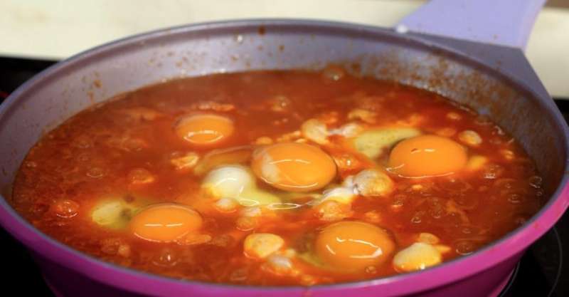 Шакшука с бараниной
