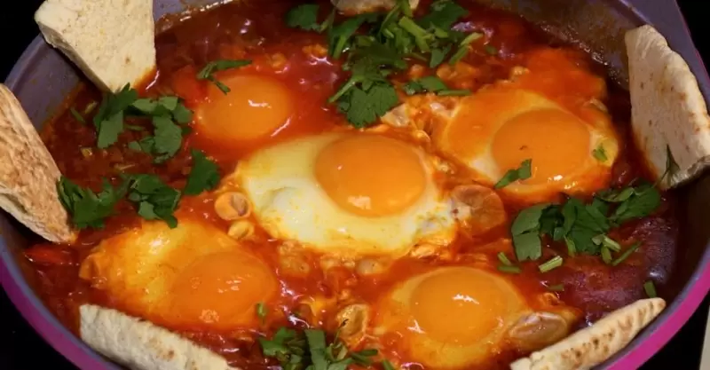 Шакшука с бараниной