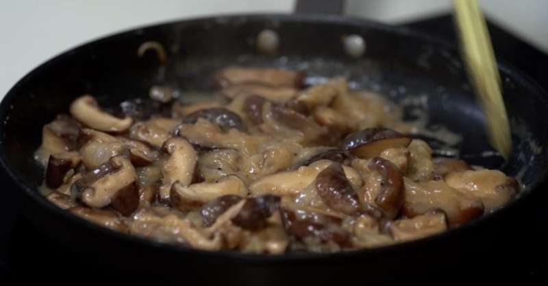 Паштет из грибов шиитаке