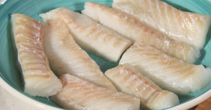 Хрустящая треска в кляре