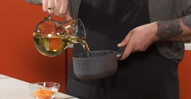 Цыплёнок с тыквой и зелёным маслом