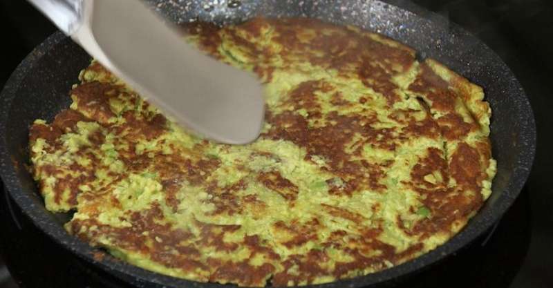 Лепёшки из авокадо и песто с мятой