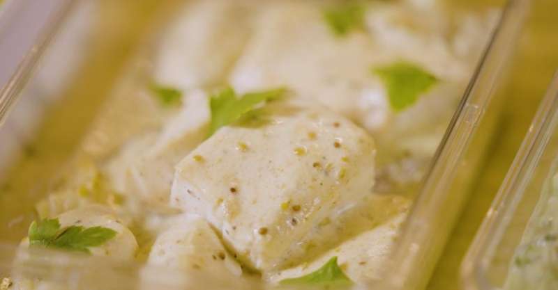 Судак в горчичном соусе