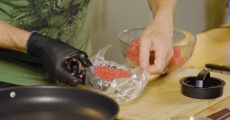 Бургер-салат