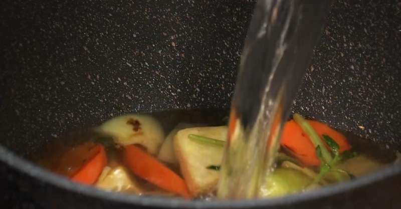 Паста орзо с котлетами из телятины