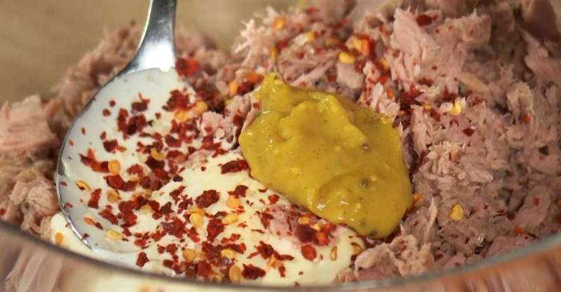 Котлеты из тунца