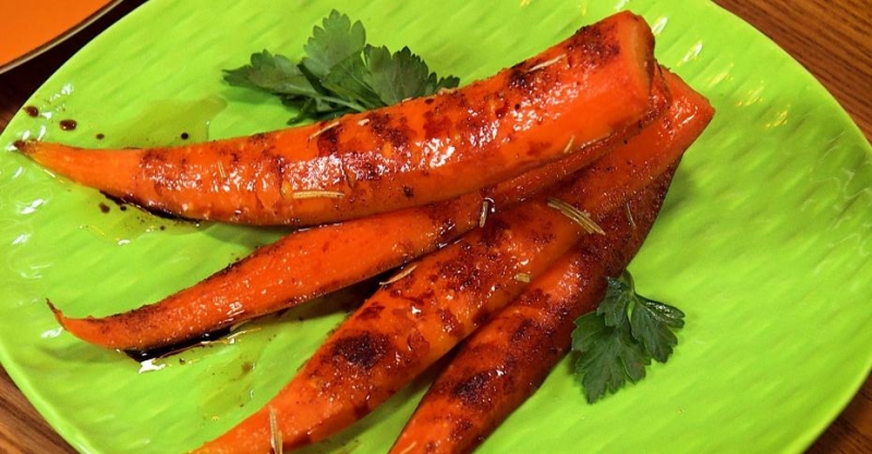 Запечённая морковь