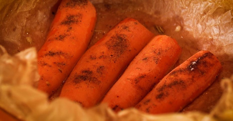 Запечённая морковь