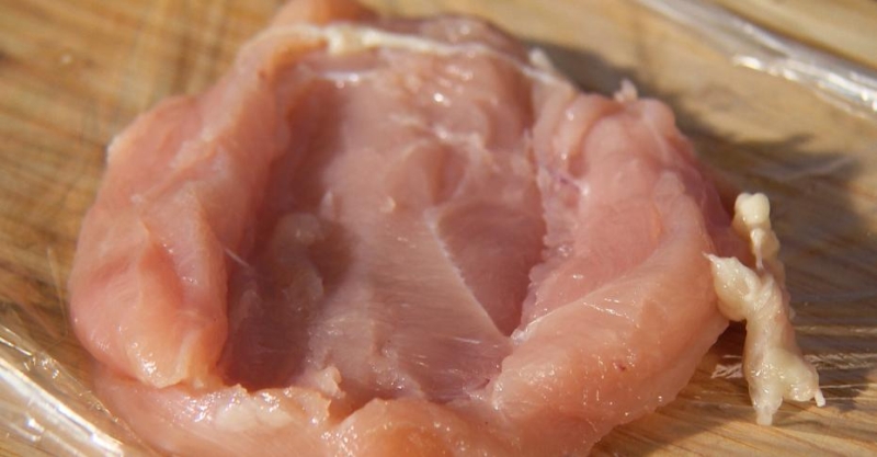 Шницель из курицы с картофельным пюре