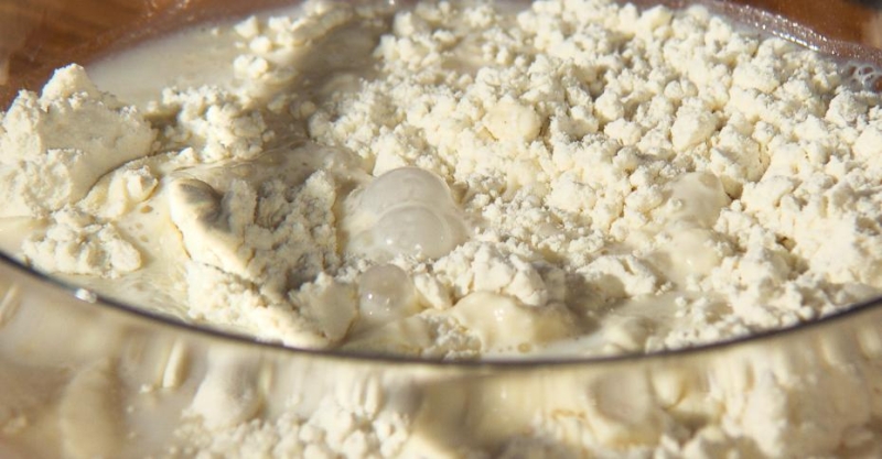 Кокосовый джем и блинчики