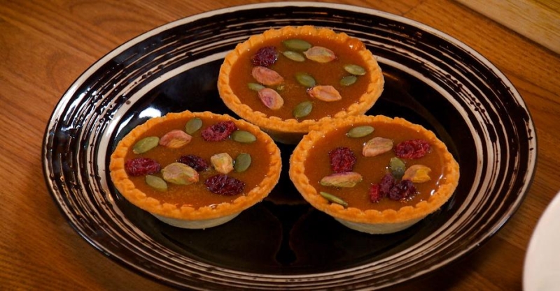 Тарталетки с солёной карамелью