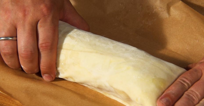 Штрудель с мороженым