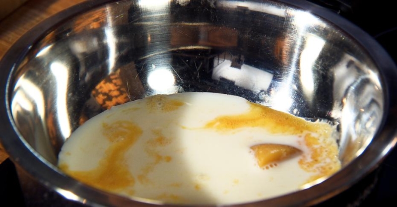 Кокосовый джем и блинчики