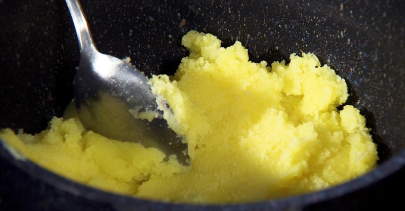 Шницель из курицы с картофельным пюре