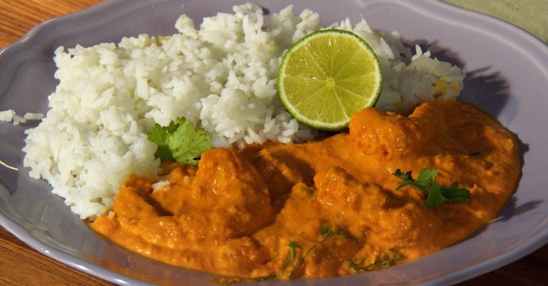 Карри с морепродуктами