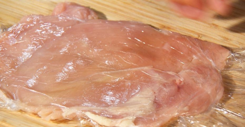 Шницель из курицы с картофельным пюре